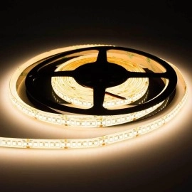 LED lenta 2835 24V IP65 20W/m 2800K silti balta (OPTONICA)
