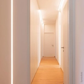 LED COB lenta 24V, 12W/m, 1100lm/m, 3000K, CRI90, 512 LED/m, IP20 (OPTONICA)