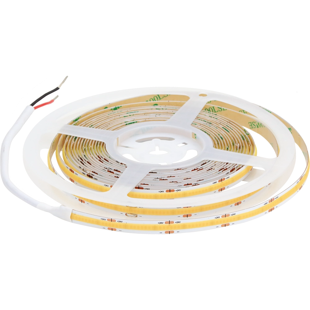 LED COB lenta 24V, 12W/m, 1100lm/m, 3000K, CRI90, 512 LED/m, IP20 (OPTONICA)