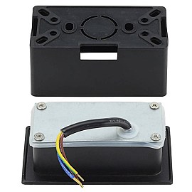 LED pakāpienu gaismeklis 3W, 180lm, 4200K, IP65, melns (Optonica 7548)