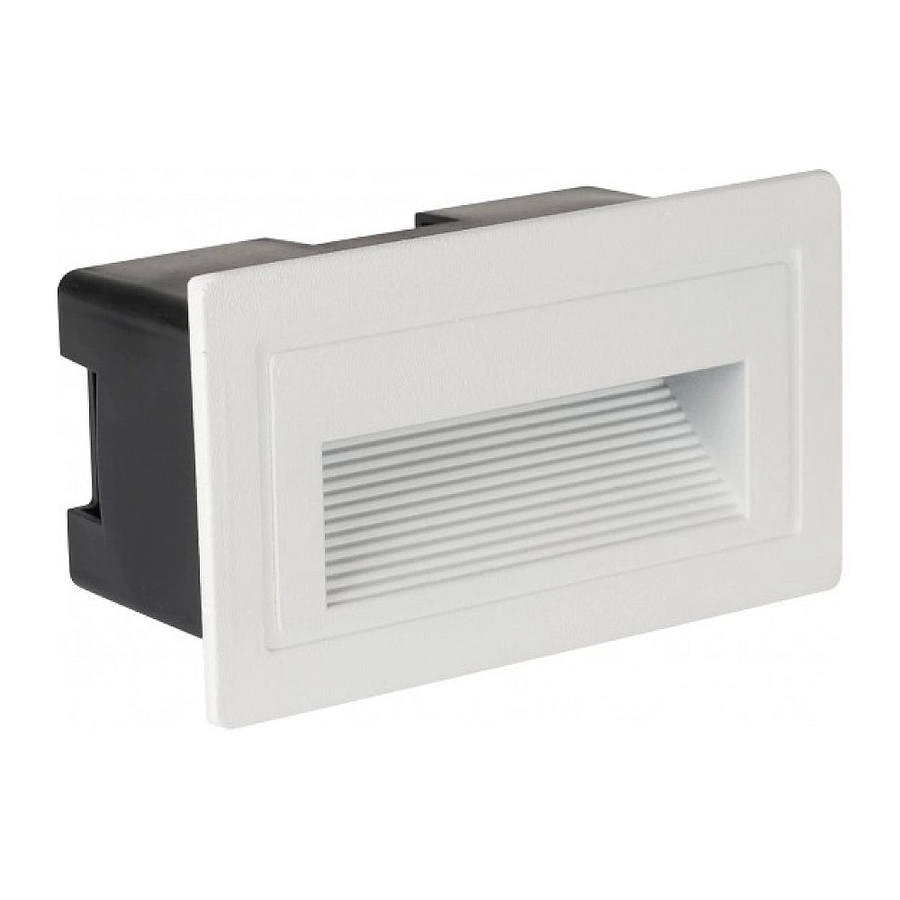 LED pakāpienu gaismeklis 3W, 180lm, 3000K, IP65, balts (Optonica 7549)