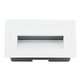 LED pakāpienu gaismeklis 3W, 180lm, 4200K, IP65, balts (Optonica 7550)