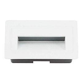 LED pakāpienu gaismeklis 3W, 180lm, 4200K, IP65, balts (Optonica 7550)