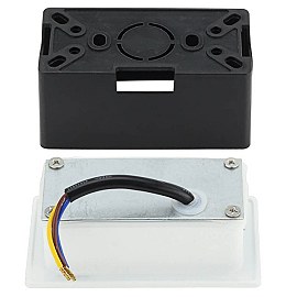 LED pakāpienu gaismeklis 3W, 180lm, 4200K, IP65, balts (Optonica 7550)