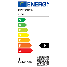 LED pakāpienu gaismeklis 1W, 80lm, 3000K, IP20, pelēks ar PIR sensoru (Optonica 7557)