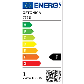 LED pakāpienu gaismeklis 1W, 80lm, 4000K, IP20, pelēks ar PIR sensoru (Optonica 7558)