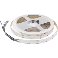 LED COB lente RGB+6000K, 24V, 12 W/m, 640 LED/m (Optonica)
