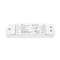 LED RGB/RGBW kontrolieris 4CH 4×5A V4, konstants spriegums