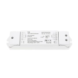 LED RGB/RGBW kontrolieris 4CH 4×5A V4, konstants spriegums