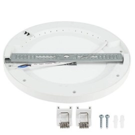 LED Multi-Fit griestu panelis 10/15/18W CCT 220mm IP20 balts (OPTONICA)