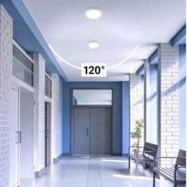 LED Multi-Fit griestu panelis 10/15/18W CCT 220mm IP20 balts (OPTONICA)