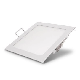 6W zem apmetuma LED gaismeklis, kvadrāta formas, 440Lm, CRI>95