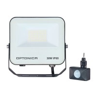 LED SMD prožektors 30W CCT 2700 lm IP65 melns (OPTONICA)