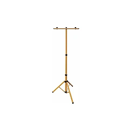 Prožektoru statīvs ar šķērsstieni, dzeltens, 157 cm (Optonica 6687)