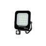 10W, 900Lm, LED prožektors ar kustību sensoru, IP65