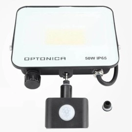 Prožektora kustību sensors ar regulējumiem Easy Fix IP65 melns (SKU 5981–5984) (OPTONICA)