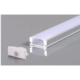 2m Alumīnija profils LED sloksnēm A=6mm G=2m