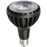 LED spuldze PAR30 E27 25W 2400lm 4500K melna (OPTONICA)