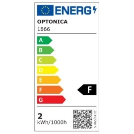 2W E27 G45 Filament LED spuldze, 250Lm, 300°, Optonica - SP186x