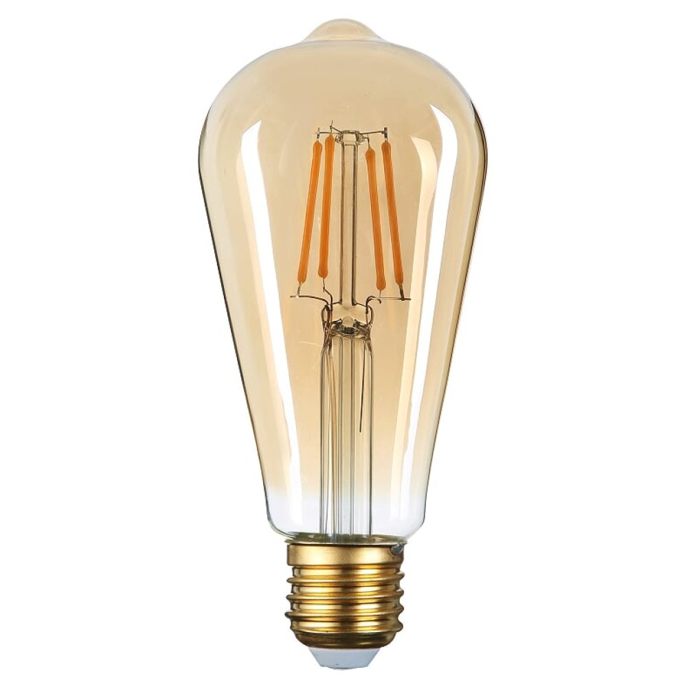 4W Retro Vintage ST64 E27 Optonica Filament LED spuldze, 400Lm, 300°, 2700K - SP1870