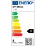 LED spuldze GU10 5W 400lm 2700K 110° Optonica