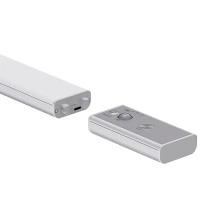 LED mēbeļu gaismeklis Slim ar PIR sensoru 2,5W 3000K-6000K sudraba (Optonica)