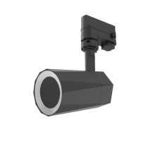 LED RGB 3-fāžu sliežu skaļrunis ar Bluetooth, melns (Optonica)