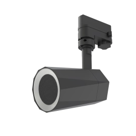 LED RGB 3-fāžu sliežu skaļrunis ar Bluetooth, melns (Optonica)