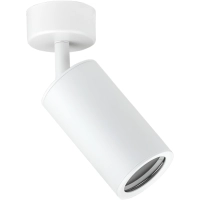 Spot gaismeklis 1x GU10, alumīnijs, Ø60×108 mm – balts (Optonica)