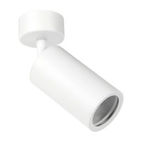 Spot gaismeklis 1x GU10, alumīnijs, Ø60×108 mm – balts (Optonica)