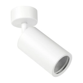 Spot gaismeklis 1x GU10, alumīnijs, Ø60×108 mm – balts (Optonica)
