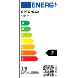 LED spuldze B22 A60, 15W 2700K (silti balta)