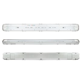 2x T8 LED spuldžu armatūra, IP65 - 1200mm 