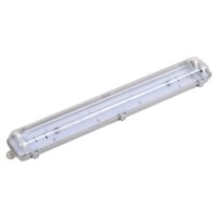 2 x T8 LED spuldžu armatūra, IP65 - 600mm 