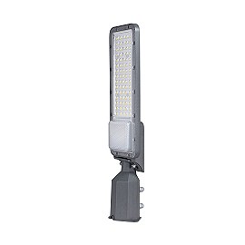 LED ielu gaismeklis 50W, 6000lm, 6000K, IP65, pelēks (Optonica 9241)