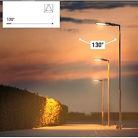 LED ielu gaismeklis 100W, 12000lm, 3000K, IP65, pelēks (Optonica 9246)