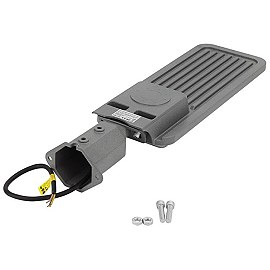 LED ielu gaismeklis 100W, 12000lm, 3000K, IP65, pelēks (Optonica 9246)
