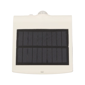 1.5W, 190lm + 30lm LED gaismeklis ar saules paneli un sensoru, 4000K, IP65, bez vada