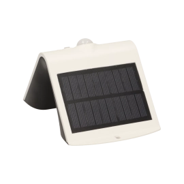 1.5W, 190lm + 30lm LED gaismeklis ar saules paneli un sensoru, 4000K, IP65, bez vada