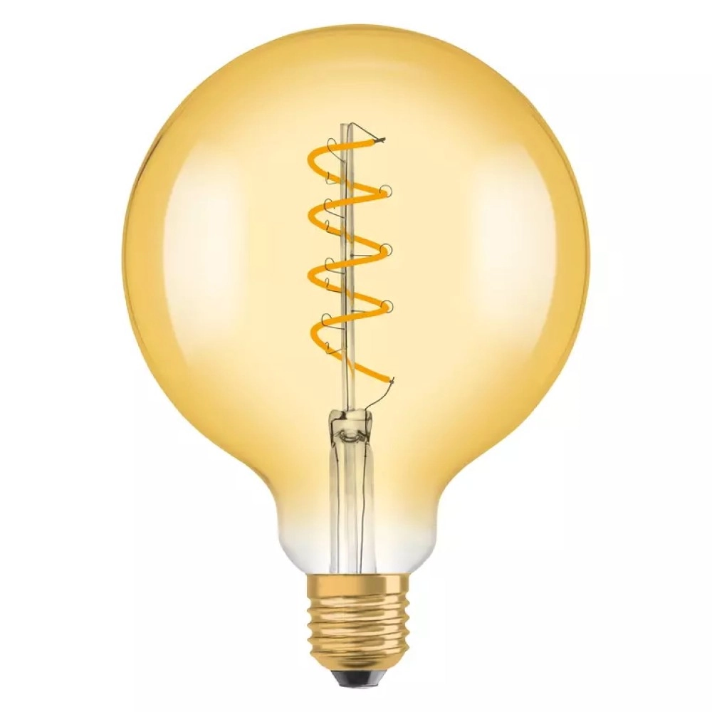 4W, E27 Vintage LED spuldze, 1906 DIM GLOBE 28, 2000K, OSRAM, 4058075270008