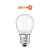 2.5W, E27 matēta LED spuldze, 2700K, Osram