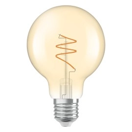 LED spuldze E27 Vintage 1906 Globe DIM 4.9W 350lm 2200K Osram