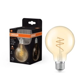 LED spuldze E27 Vintage 1906 Globe DIM 4.9W 350lm 2200K Osram