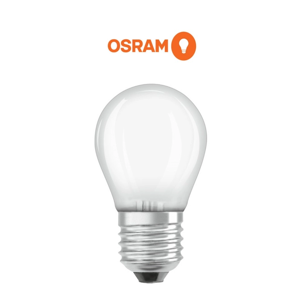2.5W, E27 matēta LED spuldze, 2700K, Osram