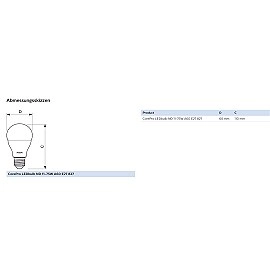 CorePro LED spuldze E27 A60 11W 1055lm 2700K (Philips)