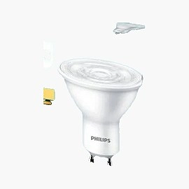 Philips GU10 LED spuldze 4,7W 380lm 2700K 36° nedimmējama