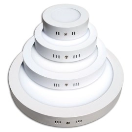 24W, LED gaismas panelis, 1600Lm, 120°, IP20, apaļš - virs apmetuma 24W, LED gaismas panelis, 1600Lm, 120°, IP20, apaļš - virs apmetuma