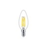LED sveču spuldze B35 E14 3,4W 2200–2700K 470 lm CRI90 WarmGlow (PHILIPS)