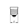 LED spuldze E27 CorePro Glass LEDluster 6.5W 806lm 2700K Philips