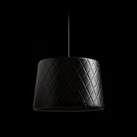 RENDL BEAT 38 piekaramās lampas abažūrs melns, Ø38 cm